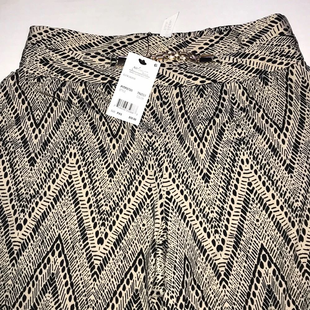 NWT NY Collection Bell Bottom Pants - Size XSP - Picture 4 of 6